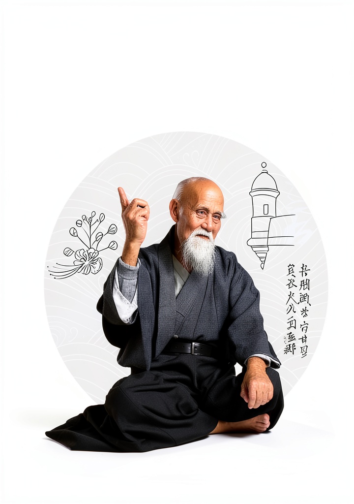 Aikido practitioner reading the Kindle guide on a tablet