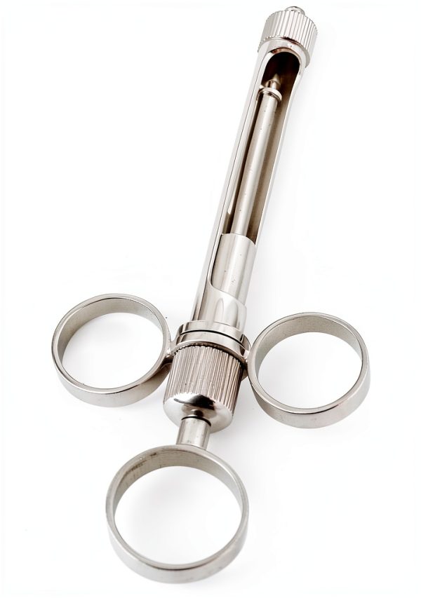 Odontomed2011 Anesthetic Dental Syringe 1.8ml 3-Ring Stainless Steel-0