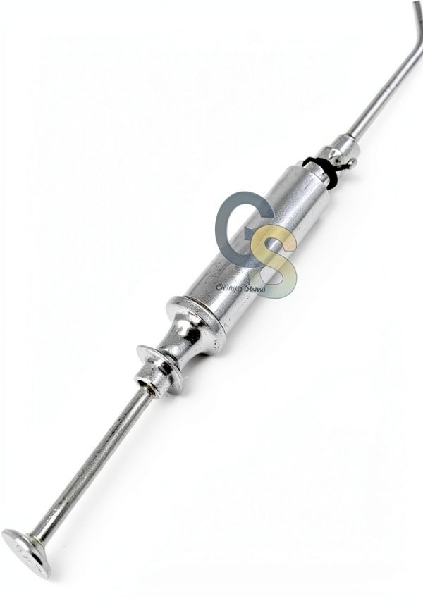 Dental Irrigation Syringe G.S Stainless Steel for Anatomy Study-0