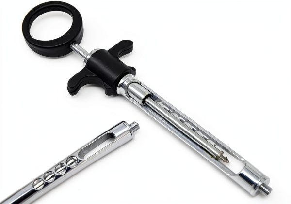 Dental Auto Passive Syringe AAProTools 1.8ml Black Finger Ring-0