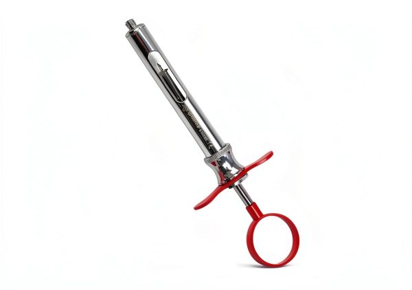 WSI Dental Anesthetic Syringe 1.8cc Type-CW with Blue Red Handles-4