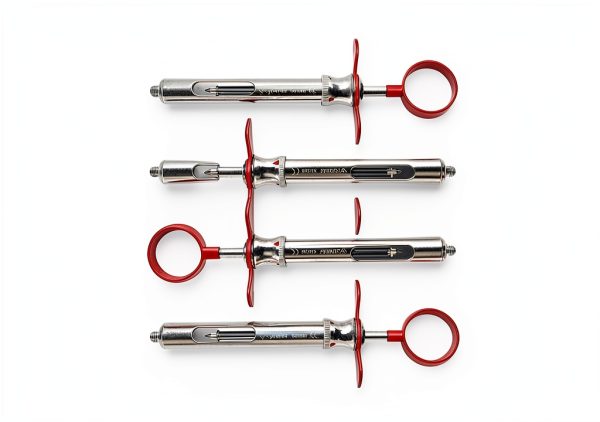 WSI Dental Anesthetic Syringe 1.8cc Type-CW with Blue Red Handles-6