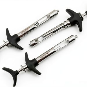 ARTMAN INSTRUMENTS 1.8ml Dental Syringe Set of 3 Flat-Head Harpoon-0