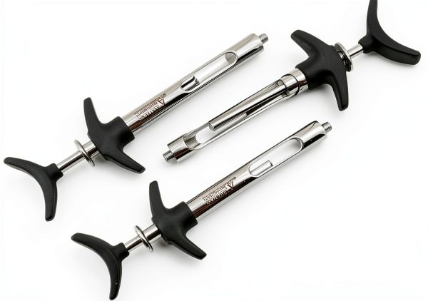 ARTMAN INSTRUMENTS 1.8ml Dental Syringe Set of 3 Flat-Head Harpoon-0
