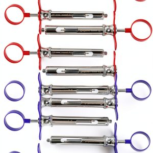 WSI Dental Anesthetic Syringe 1.8cc Type-CW with Blue Red Handles-0