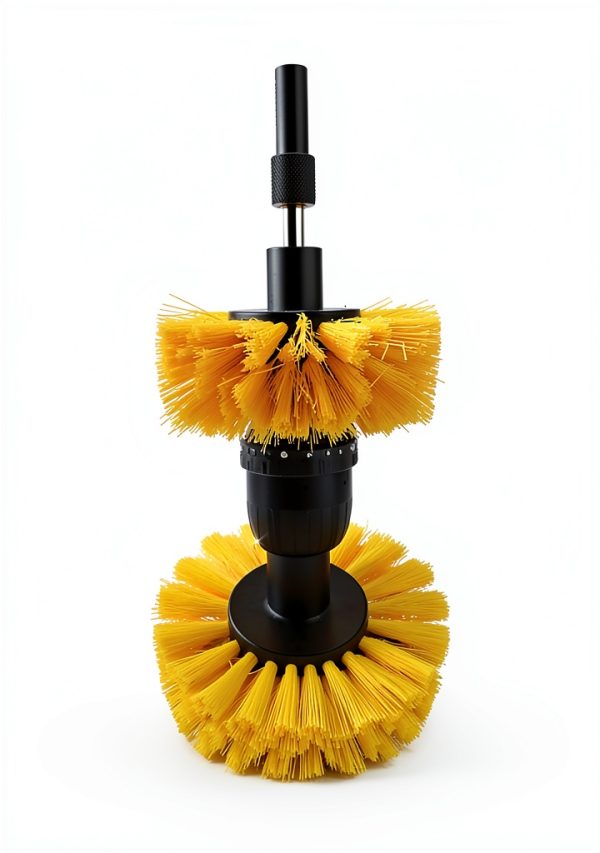 6pcs Drill Brush Attachment Set for Tile Grout, Bathroom, Kitchen, Car-1