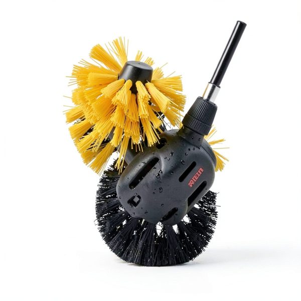 6pcs Drill Brush Attachment Set for Tile Grout, Bathroom, Kitchen, Car-4