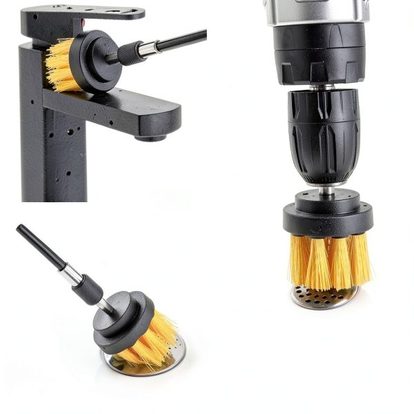 6pcs Drill Brush Attachment Set for Tile Grout, Bathroom, Kitchen, Car-5