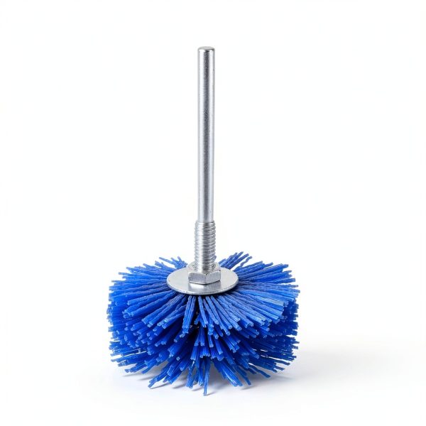 7 Pack Abrasive Nylon Wheel Brush for Drill with 1/4" Shank, 80-600-1